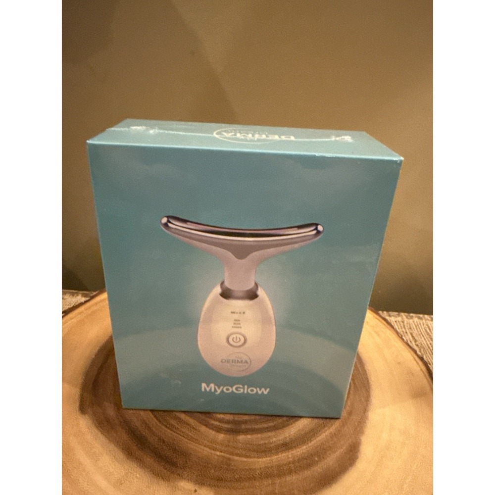 My DERMA Dream Myoglow Neck Face Lifting Lymphatic Drainage Too New Sealed